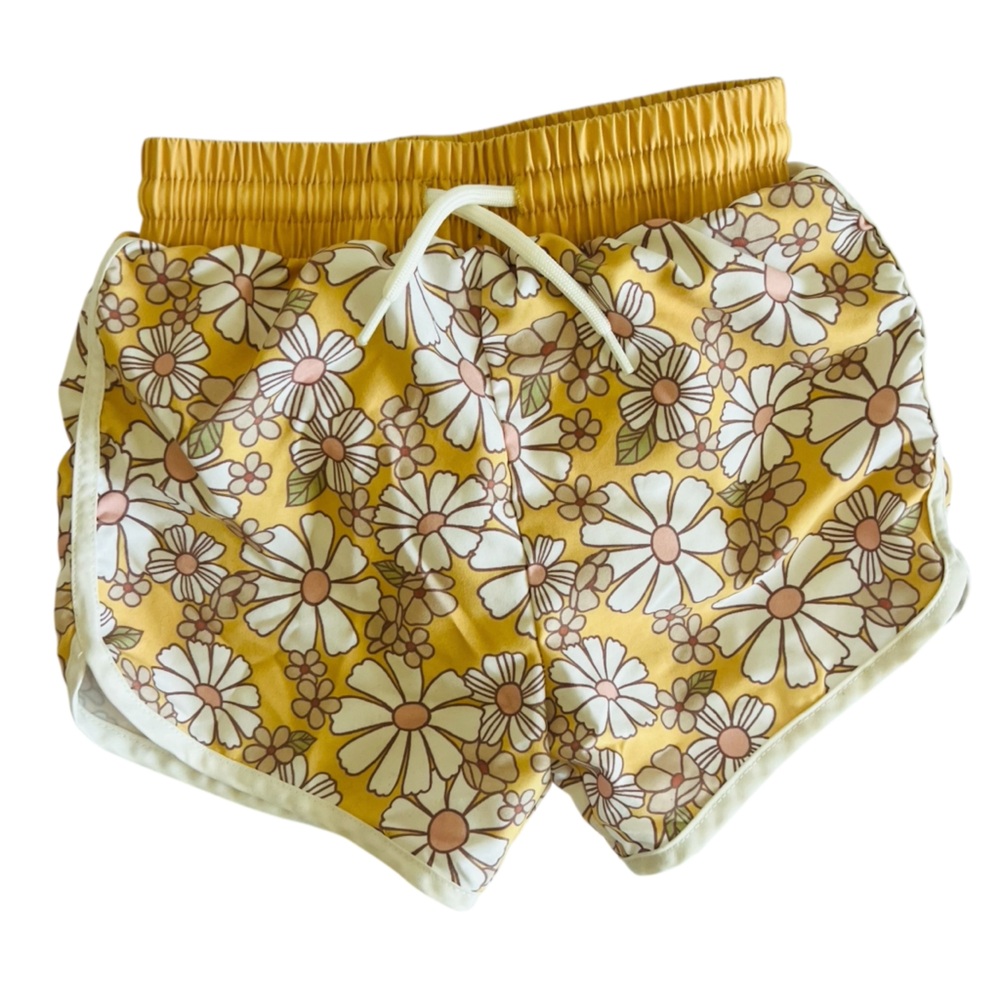 Little Co Floral Boho Swim Shorts